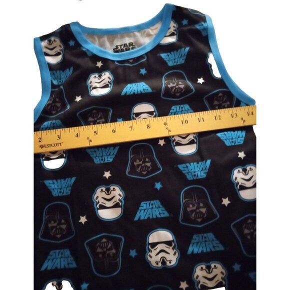 STAR WARS BOYS SIZE 8 frame resistant   3-PC PAJAMA SET - Picture 7 of 13